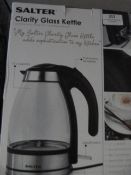 *Salter Clarity Glass Kettle
