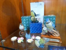 Collection of Shudehill Bird Figurines