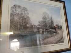 Framed Print - Country Scene