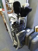 Golf Bag with Memphis and Donnay Clubs