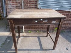 Large Pine Architect's Desk