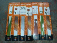 *Seven Boxes of Assorted Nature Adhesive Wall Feat