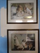 Two Framed Print - Suspense and a A Special Pleade