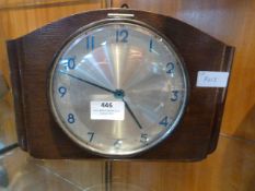 Oak Cased Wall Mounted Clock