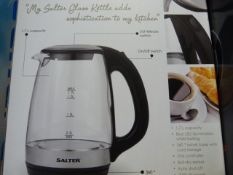 *Salter Illuminated Glass Kettle