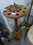 Wooden Snooker Cue Stand