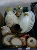 Box of Assorted China