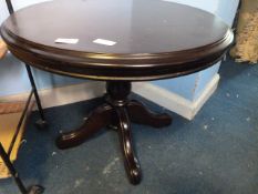 Small Round Reproduction Pedestal Table