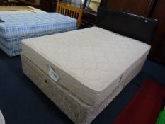 Slumberland Silver Seal Mattress, Double Divan wit