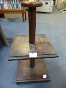 Oak Two Teir Smokers Companion