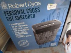 *Robert Dyas Personal Cross Cut Shredder