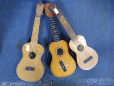 Three Ukuleles