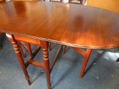 Small Oval Drop Leaf Dining Table