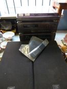 Sharp Music System with Speakers, Turntable, Radio