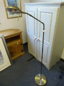 Polished Brass Effect Floor Lamp