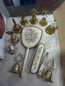 Small Quantity of Glass Including Bells, etc.