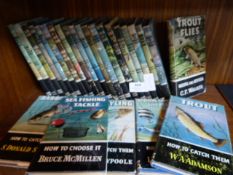 Collection of Herbert Jenkins How To Books Fishing