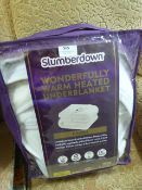 Slumberdown Heated Double Under Blanket