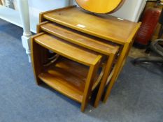 Teak Effect Nest of Tables