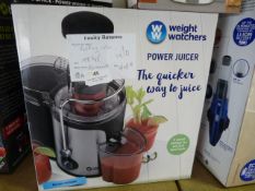 *Weight Watchers Power Juicer