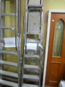 4ft Industrial Aluminium Steps