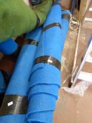 Roll of Coarse Blue Floor Matting
