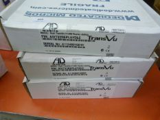 Three Boxes of Transvu Dual II USB Replay Stations