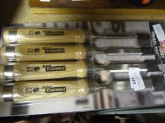*Four Piece Chisel Set