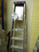 6ft Industrial Aluminium Steps