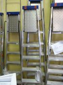 6ft Industrial Aluminium Steps