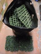 Twenty Pieces of Artificial Fence Screening