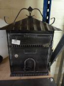 *Metal Letterbox in the Form of a House