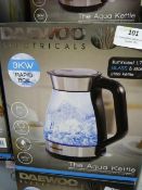 *Daewoo 1.7L Glass Kettle
