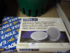 Pair of Eagle 165mm Marine Speakers