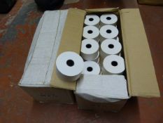 Two Boxes of 40 39x70 Till Rolls