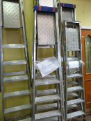 6ft Industrial Aluminium Steps