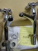 *Chrome Cross Headed Pillar Tap