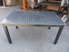 *Black Classic Extending Dining Table