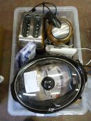 *Box Containing Slow Cooker, Kettle, Toaster, etc.