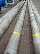 Roll of Wood Effect Vinyl Flooring 4x7m