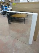 *White Mirror Cabinet 600x600x120