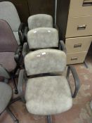 Three Office Swivel Chairs