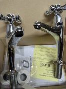 *Chrome Cross Headed Pillar Tap