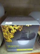 *Shipston Black Wall Light