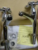 *Chrome Cross Headed Pillar Tap