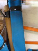 Roll of Coarse Blue Floor Matting