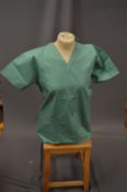 *Six HA2124 Green Tunics Sizes:XS and Medium