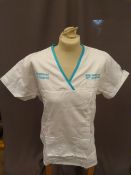 *Forty Five HA2360 White Tunic Tops Size:14 Regula