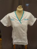 *Thirty HA2360 White Tunic Tops (Mixed Sizes)