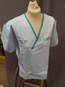 *Seven HA2403 Blue & White Striped Tunics Size:Lar